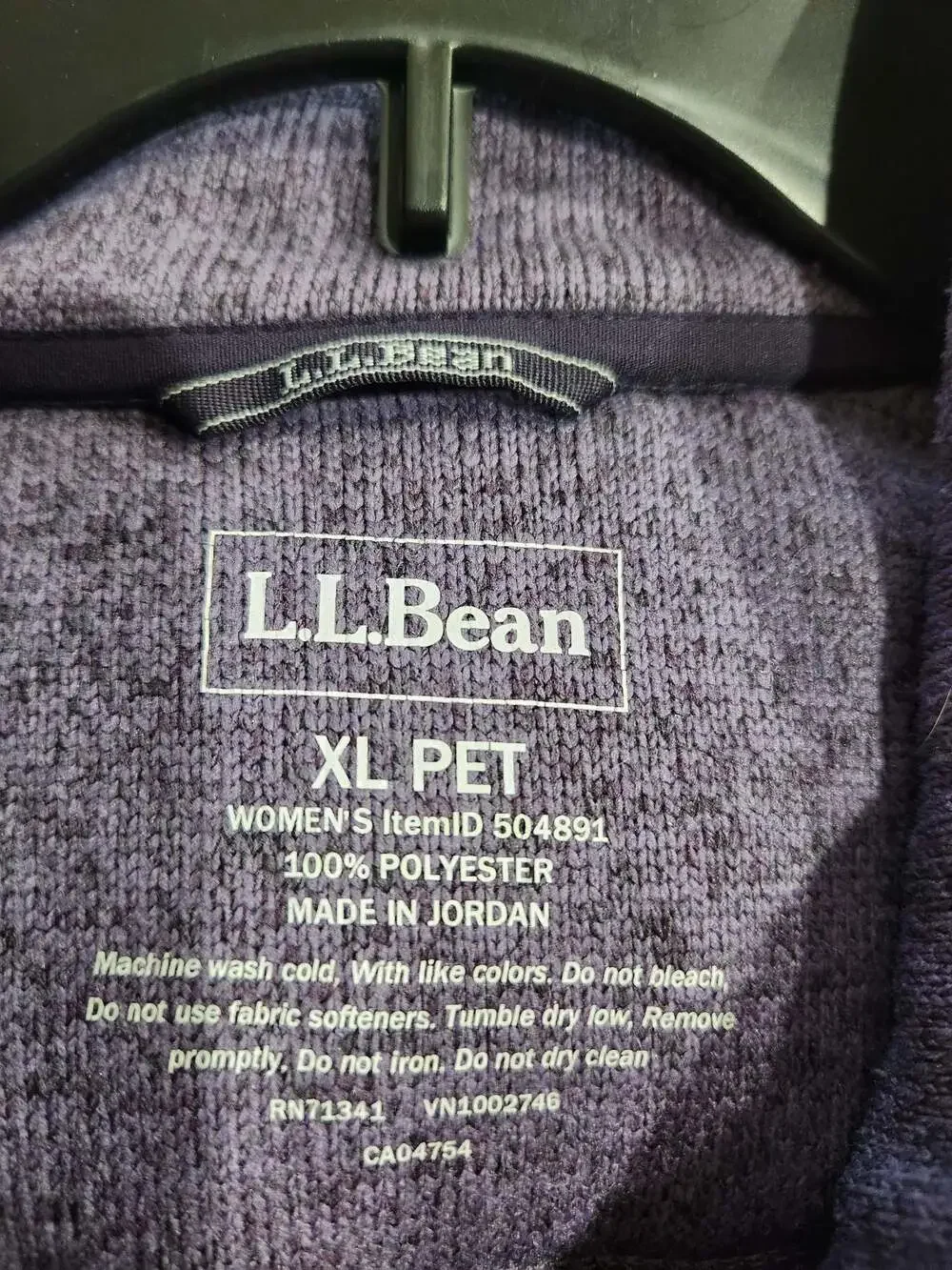 L.L. Bean Women's Sweater Fleece Full-Zip Jacket